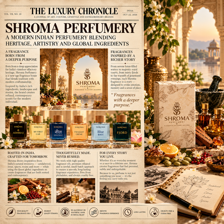 The Story of Shroma Perfumery: More Than Just a Fragrance