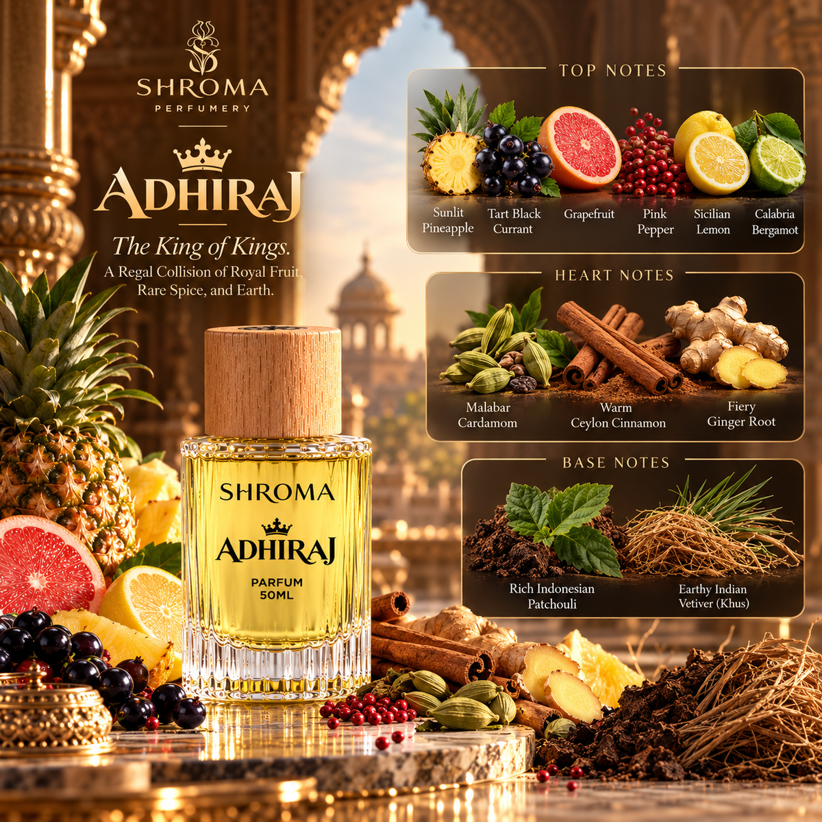 ADHIRAJ PARFUM 50ML